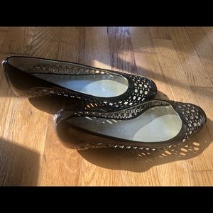 Black Ivanka Trump flats